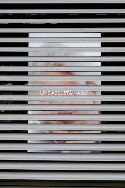 Operating Sustainably